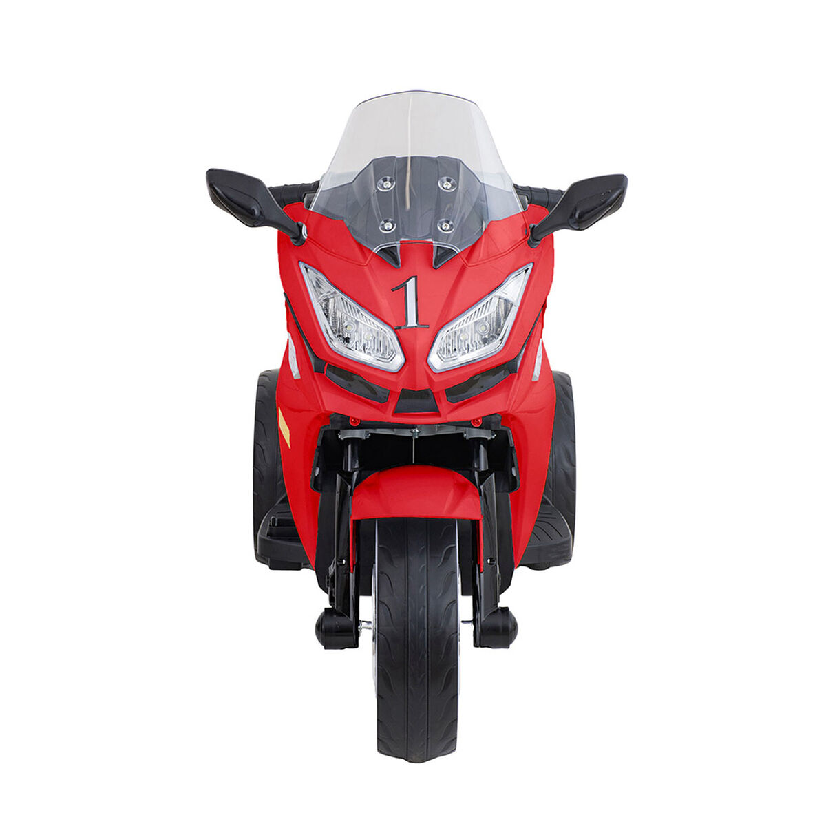 Moto de Carrera a Batería Musical Baby Way Rojo