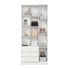 Closet Home Mobili Karla 2 Puertas 3 Cajones Blanco