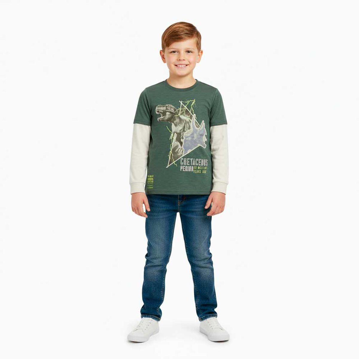 Polera Manga Larga Ni&ntilde;o Chess