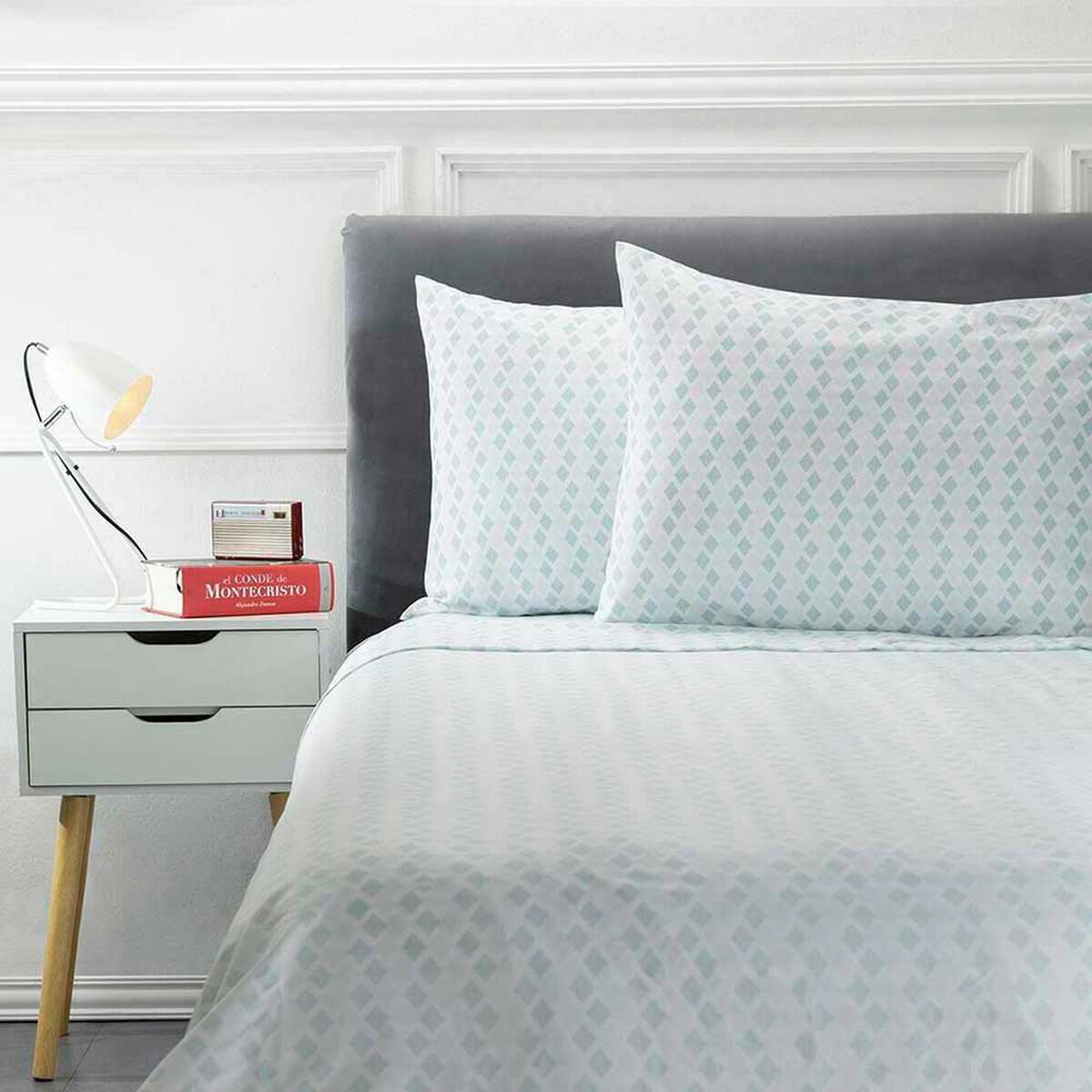 Set 2 Juegos de S&aacute;banas Estampado Mix & Match Casanova King Stamp