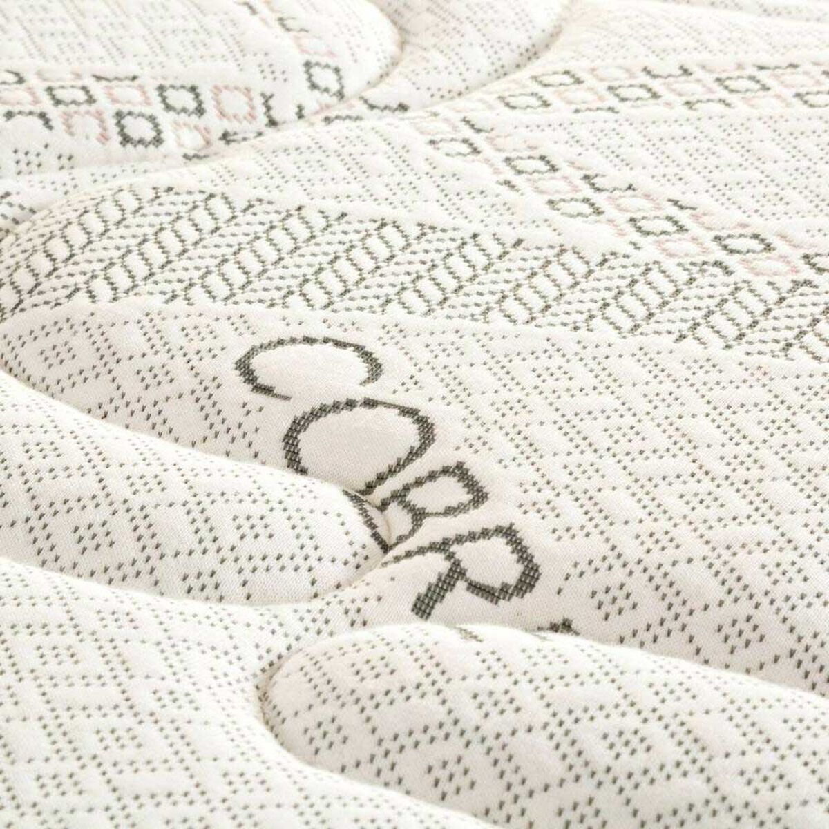 Cama Europea Flex King Maximo Cobre + 1 Respaldo