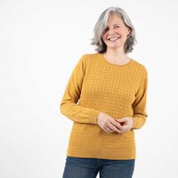 Sweater Mujer Portman Club Mostaza