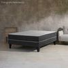 Cama Europea Celta Full Atlantis Black