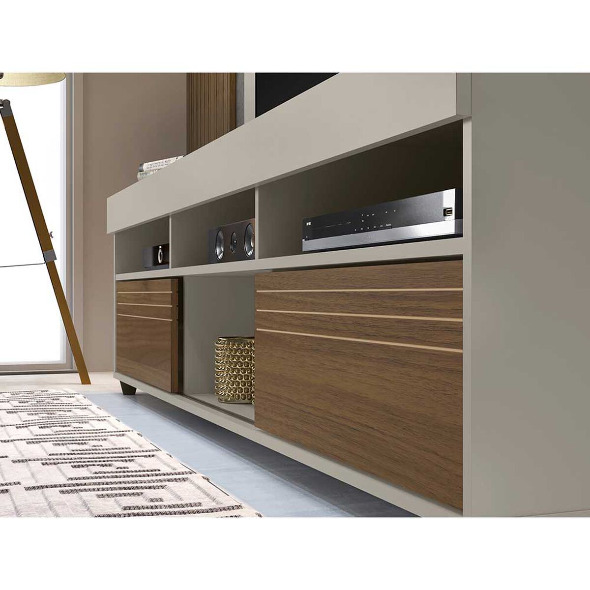 Home TV Jdo & Design Samba Hasta 55" Beige