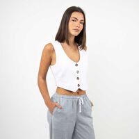 Blazer Gillet Mujer Icono Blanco, Coral, Negro