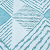Quilt Doral Hotpress Estampado 2 Plazas Aqua
