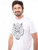 Polera Slim Con Estampado Manga Corta Hombre Zibel