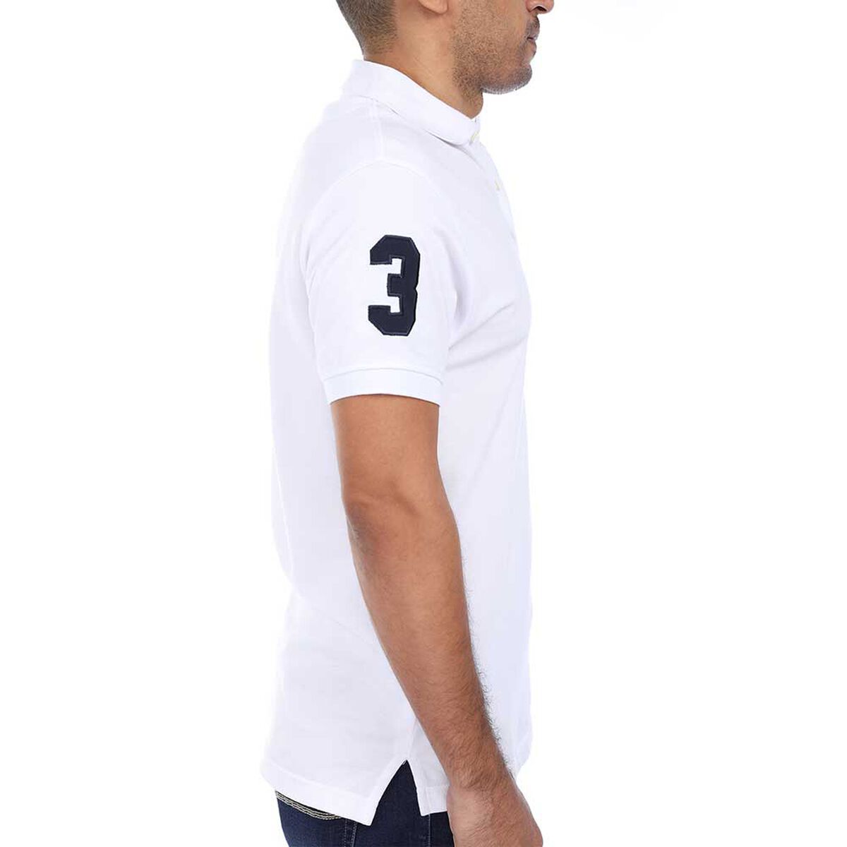 Polera Piqué Caballo Grande Hombre Us Polo Assn