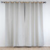 Set Cortina Doral Muguet 6 Piezas 140x220 cm Crudo
