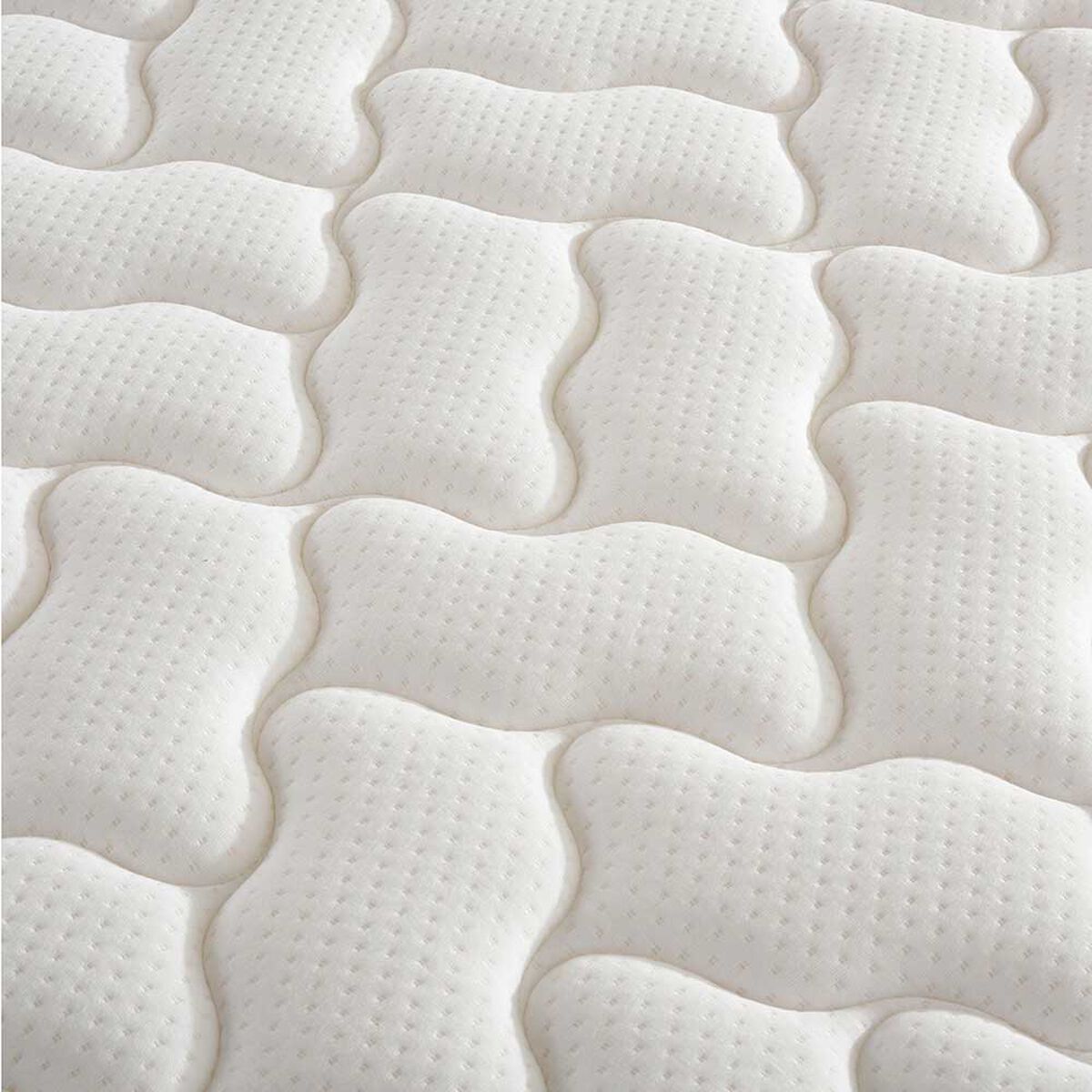 Cama Europea CIC 1,5 Plazas Anatomic + Respaldo New Dublin Caramelo