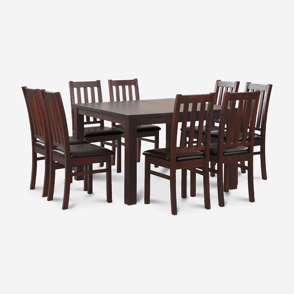 Juego de Comedor CIC Ñuble Caramelo 8 Sillas