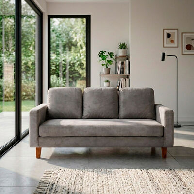 Sof&aacute; Latam Home Venecia 3 Cuerpos Gris