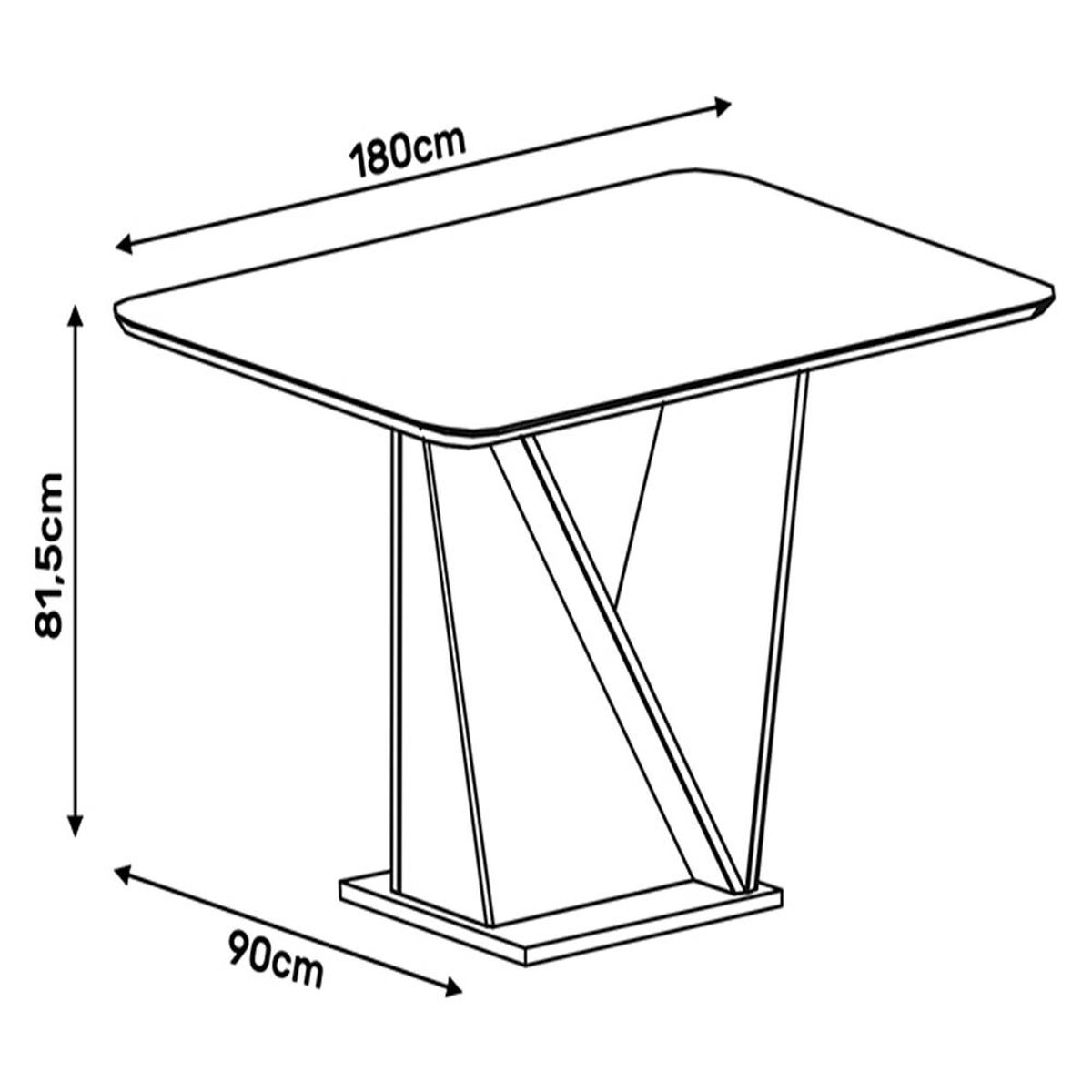 Juego de Comedor Altavision Forme Frow 6 Sillas Blanco