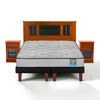 Cama Europea Flex 2 Plazas Dream Dual Box B/D + Set Lorraine