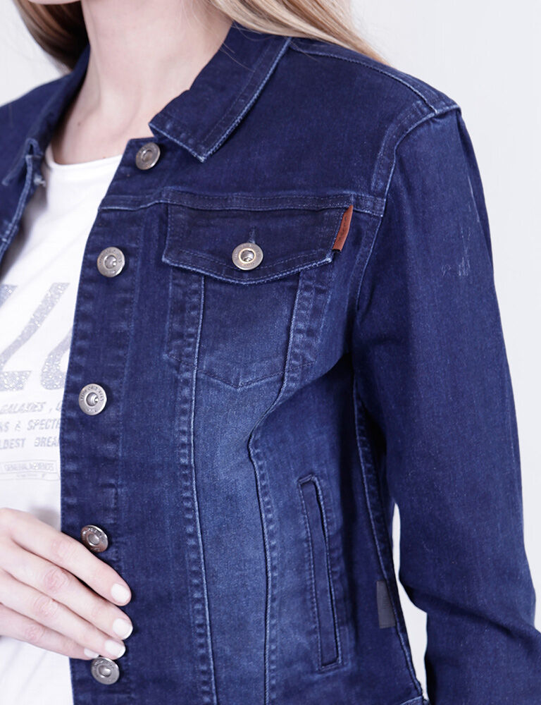 Ellus Blusa Mezclilla Mujer Ripley Chaqueta Mezclilla Ellus