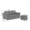 Sofá Muebles MPR Ezeiza 3 Beige