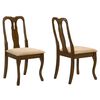 Juego de Comedor Dreams Génova 6 Sillas Café