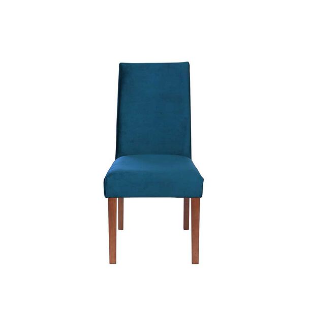 Silla Latam Home Cadiz Tela Velvet Azul