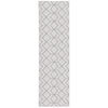 Alfombra De Pasillo Modalfo Kashan King 61 x 213 cm Blanco