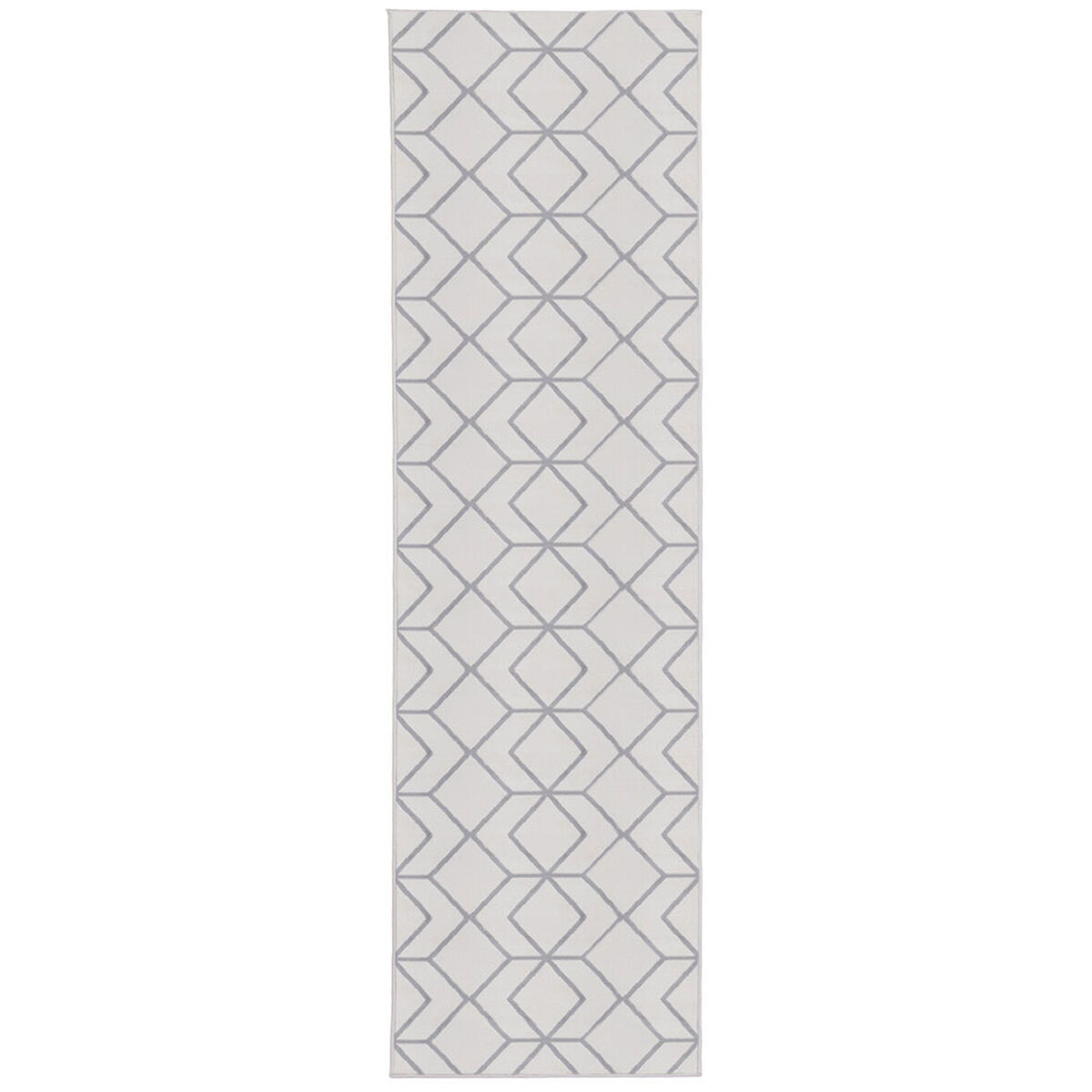 Alfombra De Pasillo Modalfo Kashan King 61 x 213 cm Blanco
