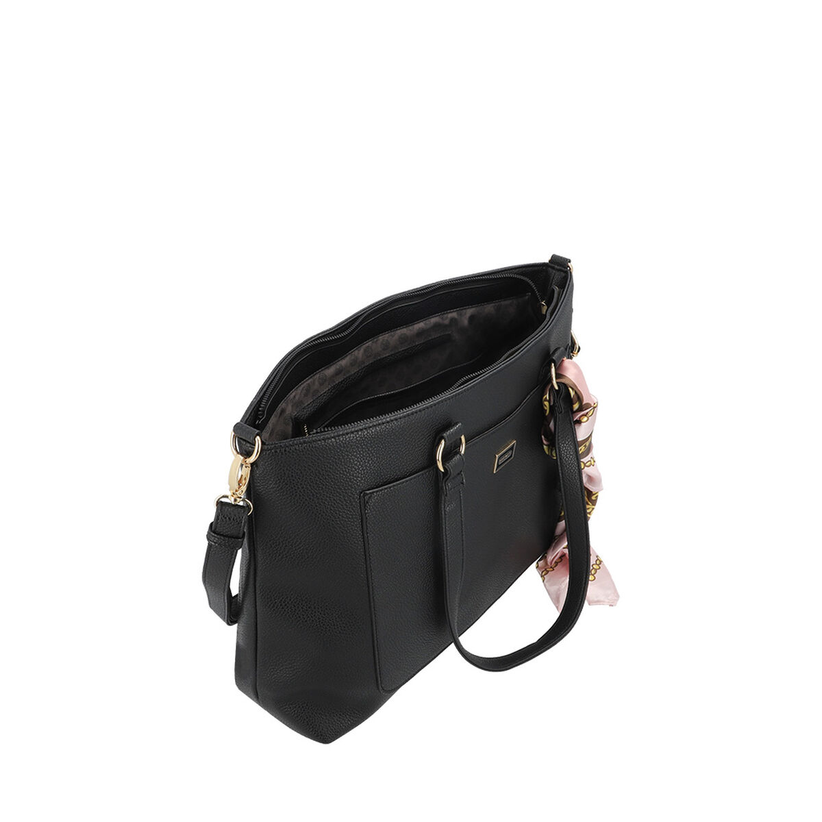 Cartera Tote Secret Riga FW25 L Negro