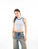 Polera Crop Sin Mangas Mujer Icono