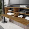 Panel TV Home Mobili Cliff Hasta 55" Negro
