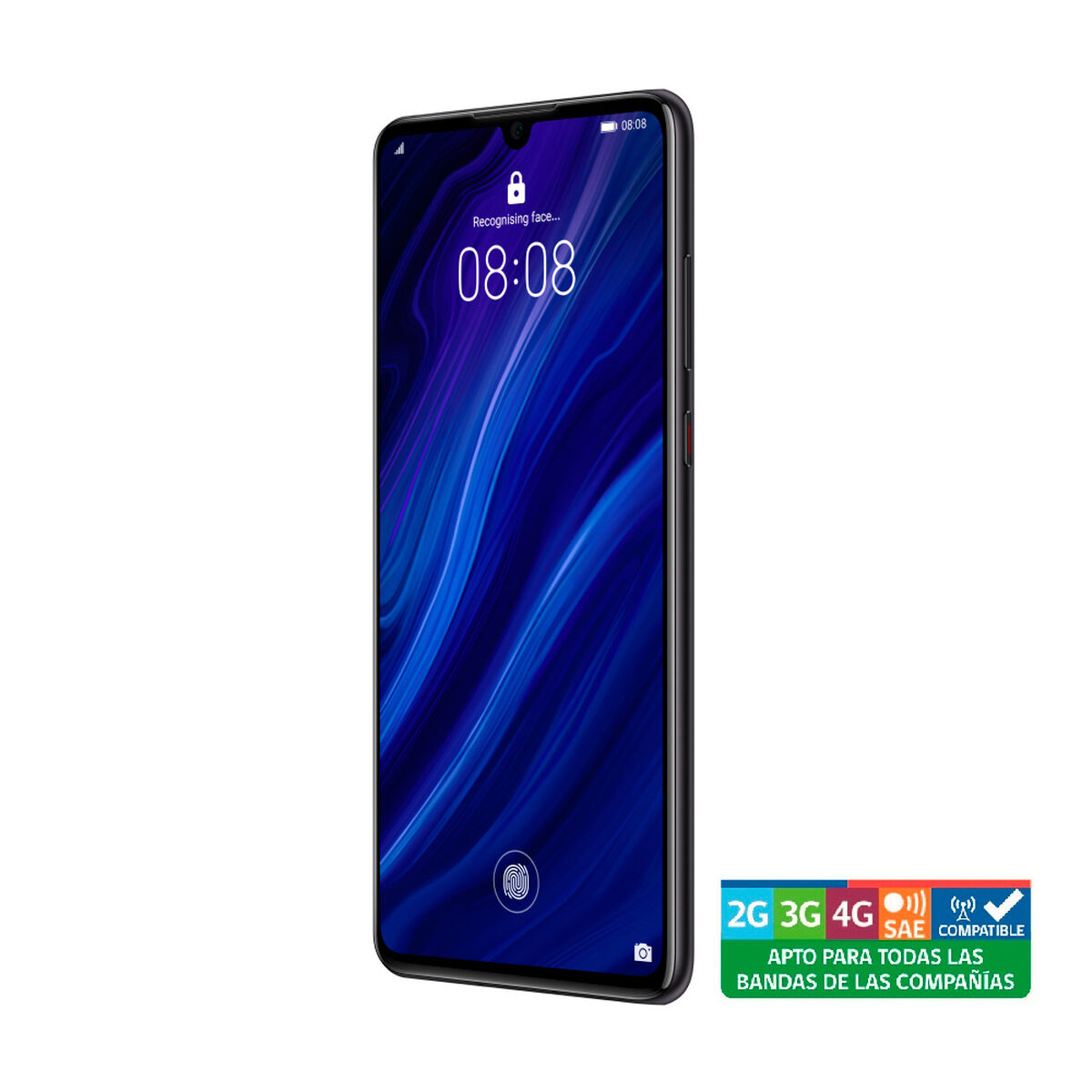 Celular Huawei P30 128GB 6,1" Negro Liberado