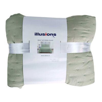 Imagen 2 del producto Quilt Illusions 2 Plazas Olivo Roma