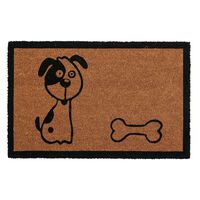 Limpiapiés Idetex Coco Fuka 45 x 75 cm Café