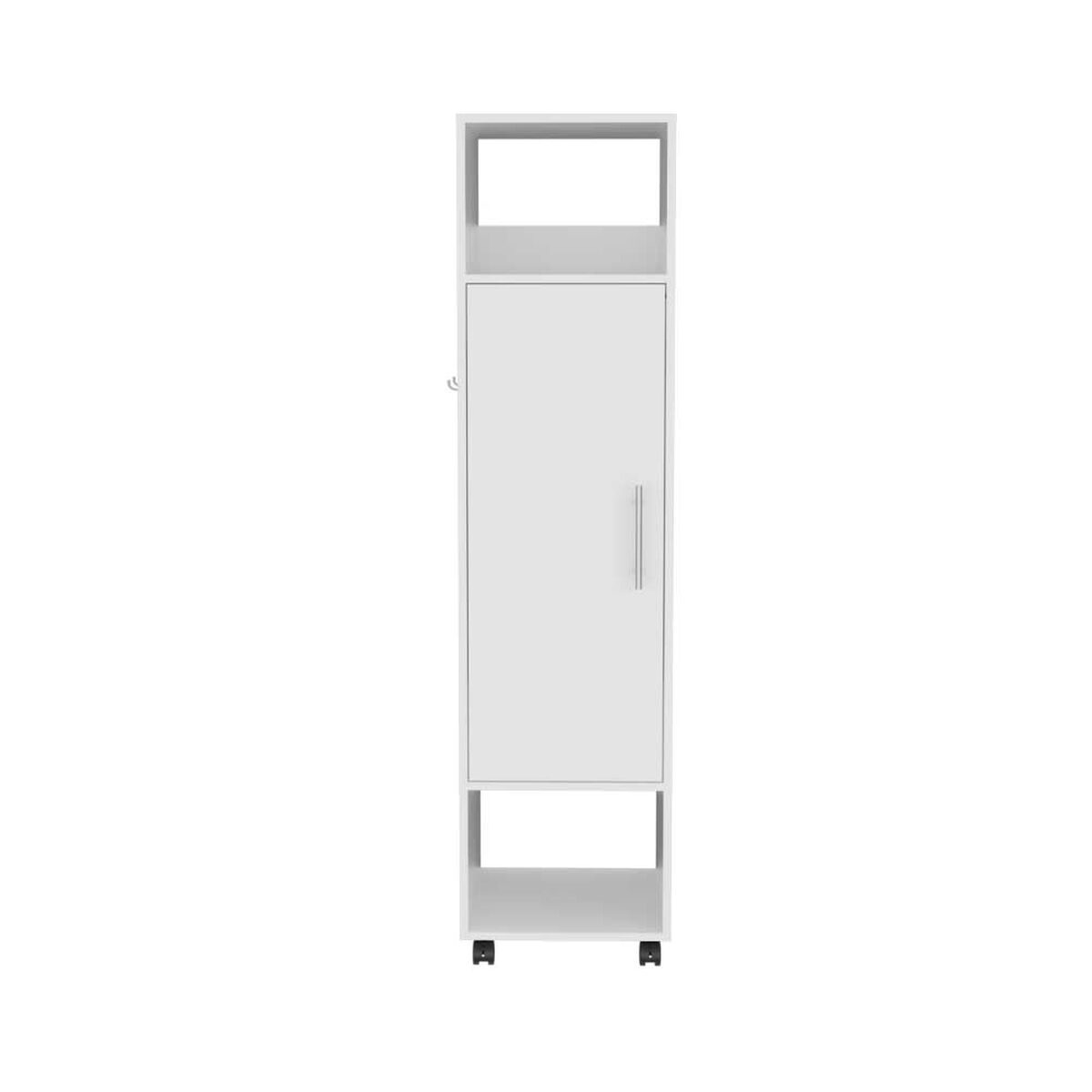 Clóset TuHome Custer con Espejo 1 Puerta Blanco