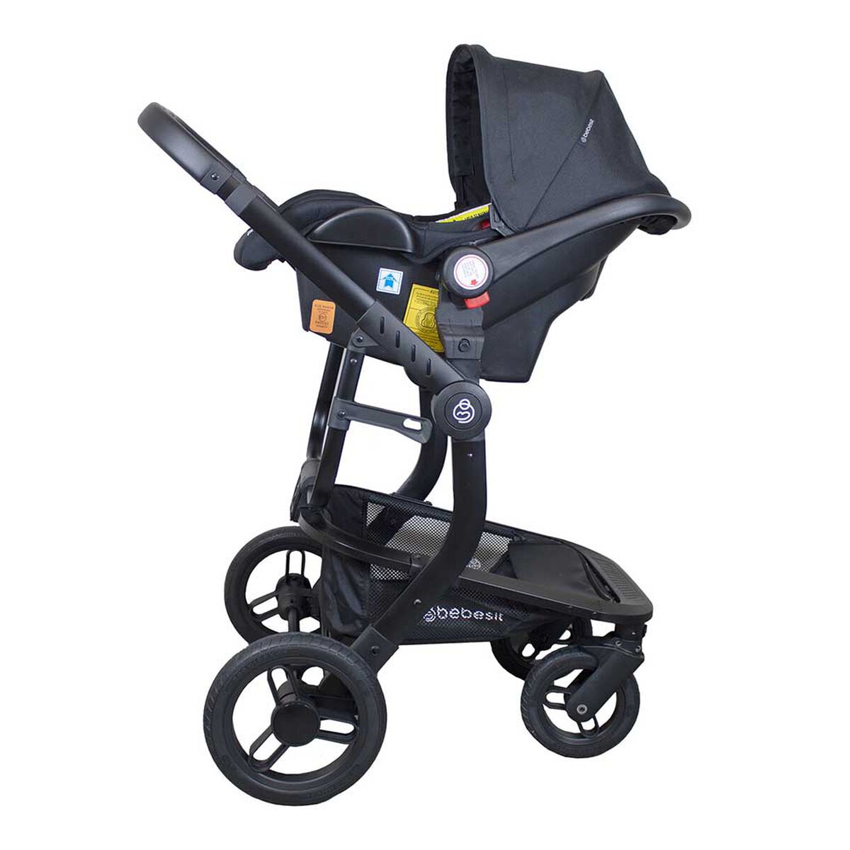 Coche Travel System Taurus Negro Bebesit