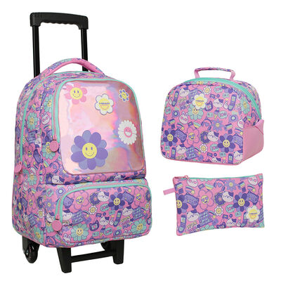 Pack Mochila Infantil, Estuche y Lonchera Head