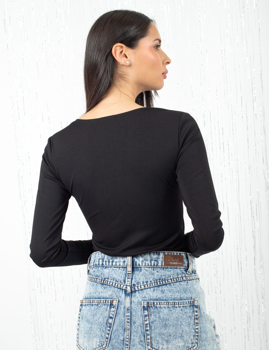 Body Manga Larga Mujer Zibel