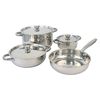 Bater&iacute;a de Cocina Acero Inox. Doral Malaga Prime 7 Piezas