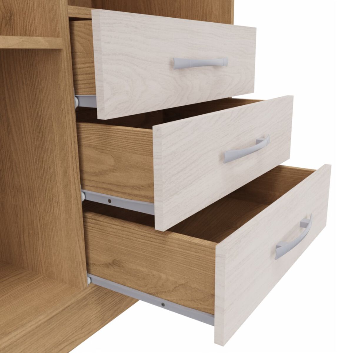 Cl&oacute;set S484 4 Puertas 3 Cajones