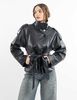 Chaqueta Ecocuero Mujer Icono