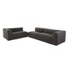 Seccional CIC Relax Sillón 1 Cuerpo + Dos Sofás 2 Cuerpos Gris