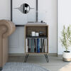 Mueble Funcional  TuHome Vassel Miel/Plomo