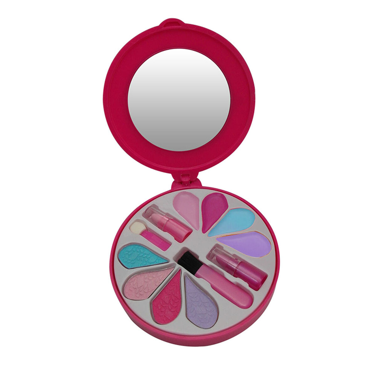 Set De Maquillaje Infantil Redondo Con Espejo My Little Pony Hasbro