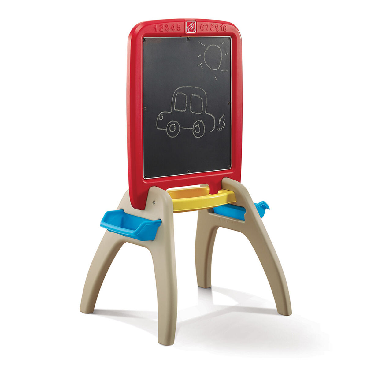Caballete Pintor Dual Rojo