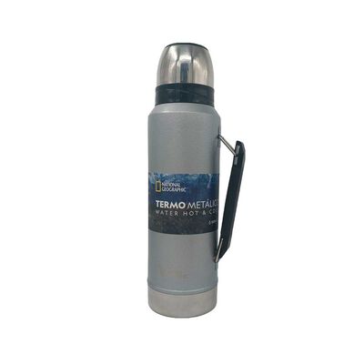 Imagen 1 del producto Termo Metalico National Geographic 1200Ml Gris