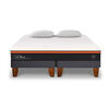 Cama Europea CIC Base Dividida 2 Plazas Bee Comfort + Almohadas