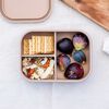 Contenedor Herm&eacute;tico Simplit Bento Box 600ml Beige