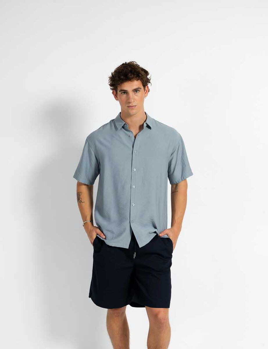 Camisa Manga Corta Hombre Icono