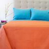 Quilt Doral 2 Plazas Calipso Naranjo Origins