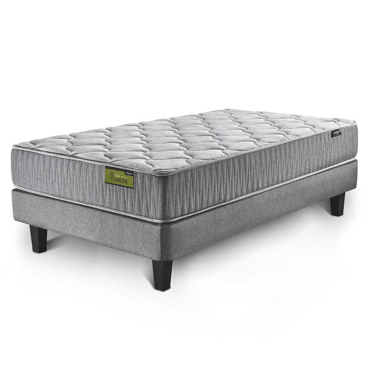 Cama Europea Cannon 1 Plaza Eco Green