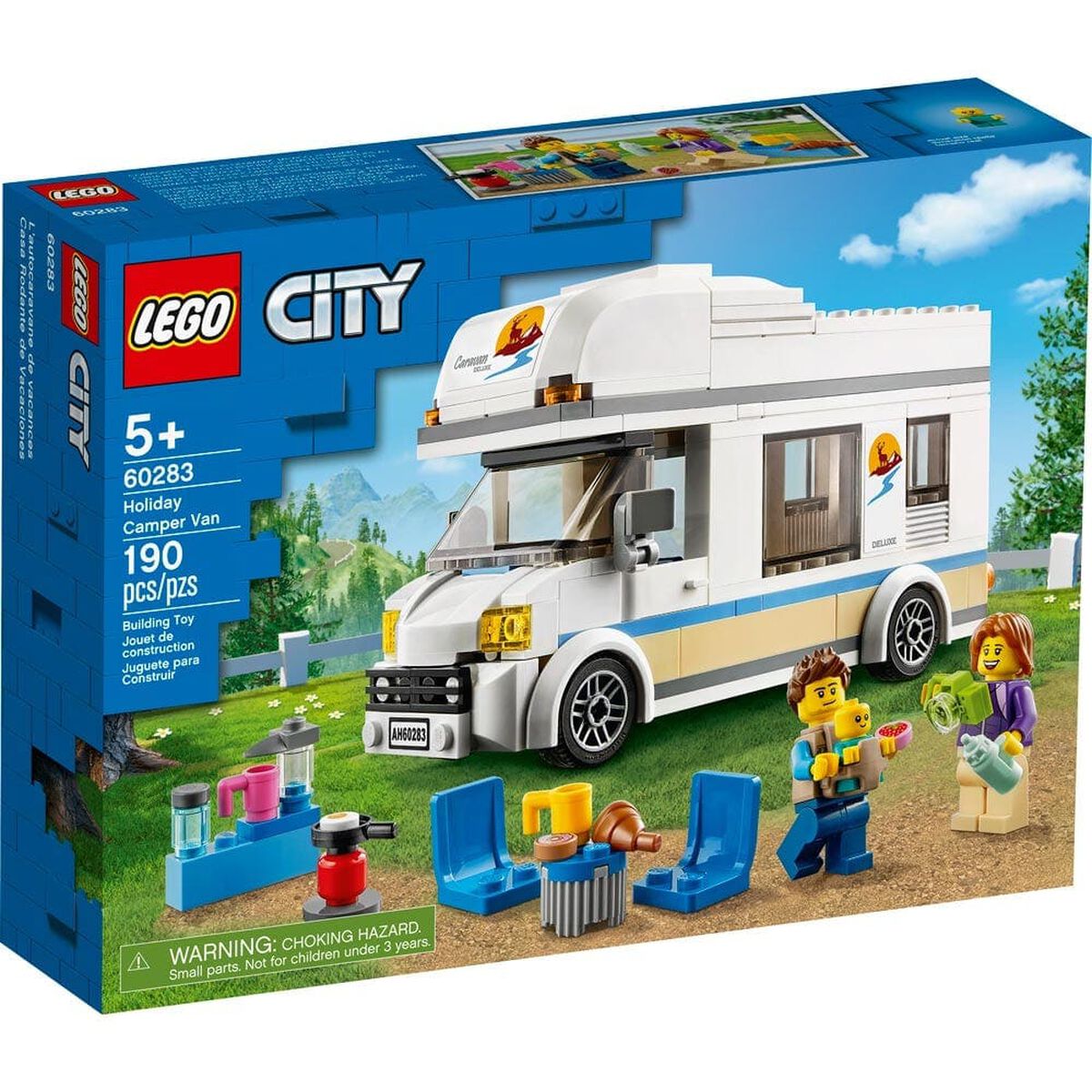 Bloques City Casa Rodante de Vacaciones 190 Piezas Lego