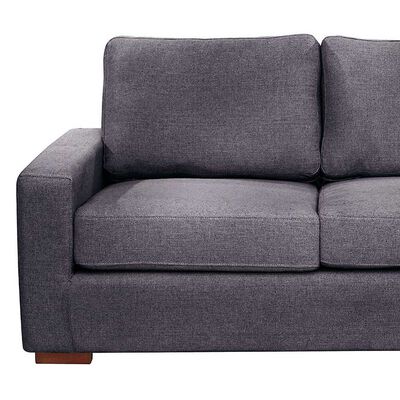 Imagen 2 del producto Sofá Seccional Derecho Latam Home Livorno 3 Cuerpos Gris Oscuro