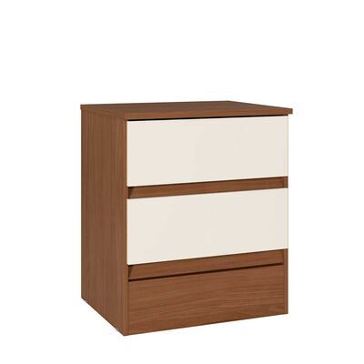 Imagen 2 del producto Velador Casanova Fit 2 Cajones Jequitiba Blanco